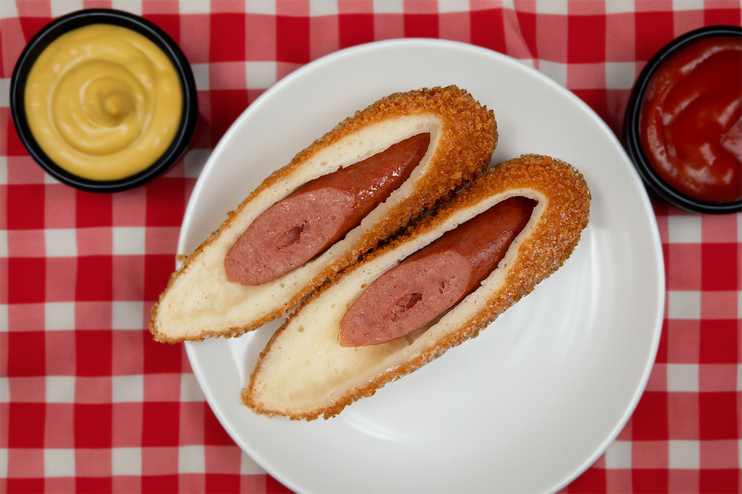 Beef Sausage Corn Dog